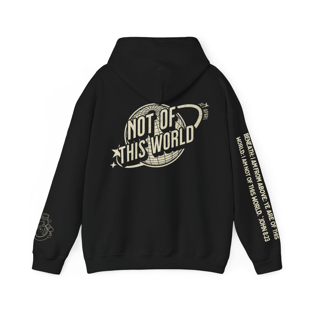 "NOT OF THIS WORLD" HOODIE