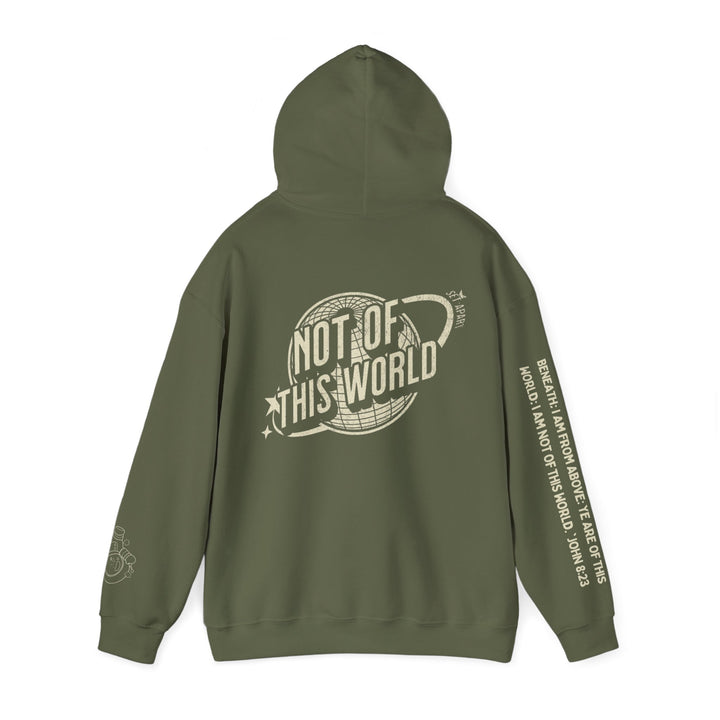 "NOT OF THIS WORLD" HOODIE